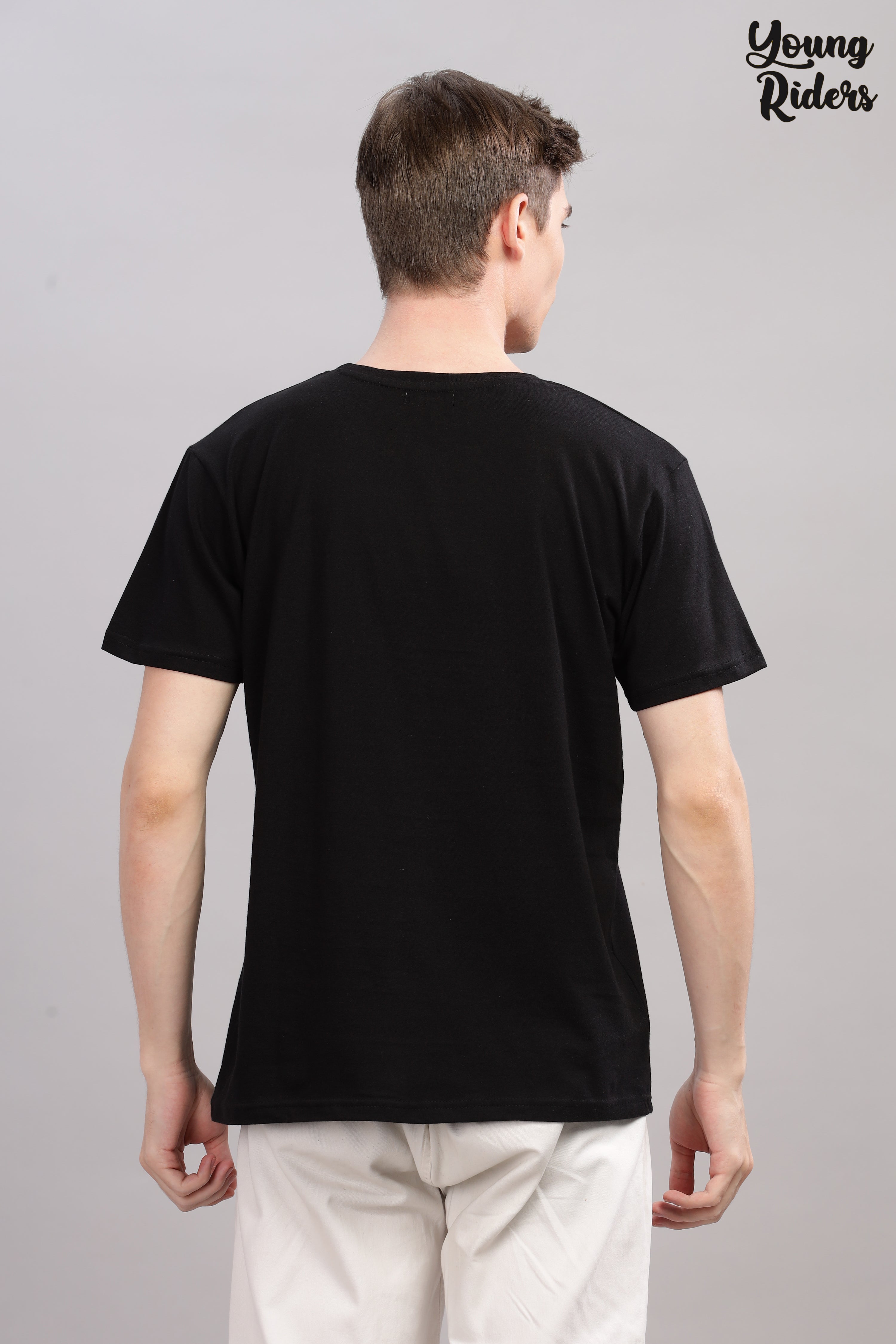Black - Tiger Power Printed T-shirt