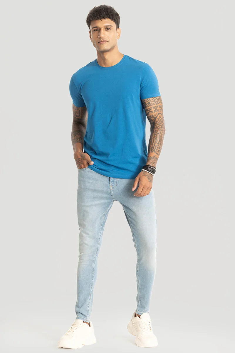 Royal Blue Plain T-Shirt