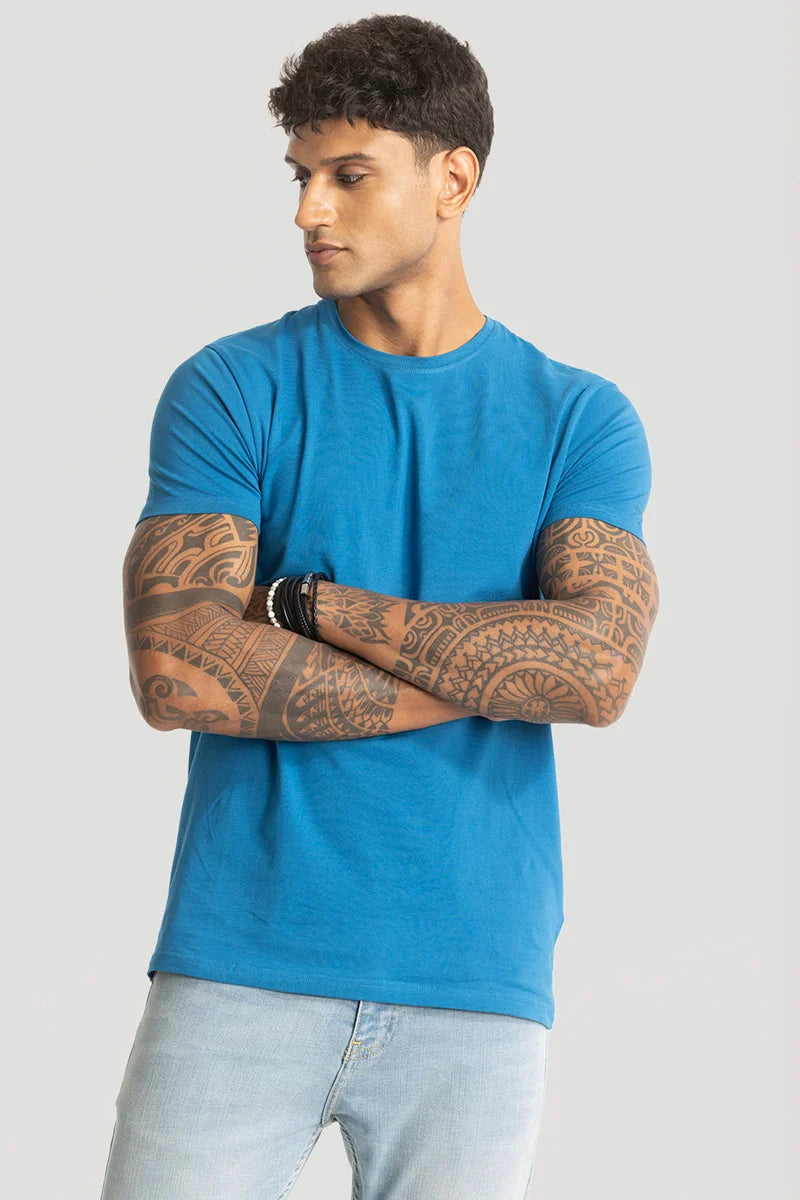 Royal Blue Plain T-Shirt