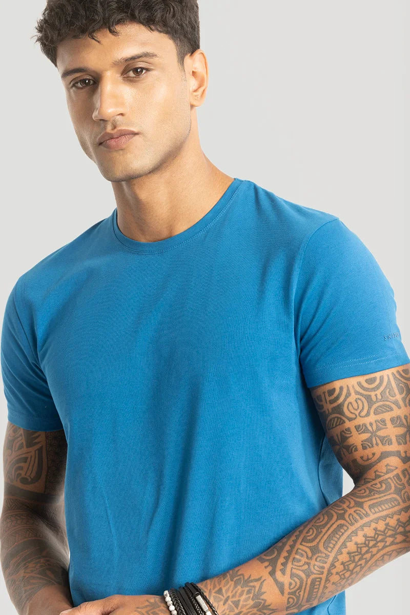 Royal Blue Plain T-Shirt