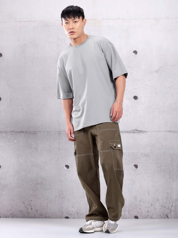 Grey Oversize T-Shirt