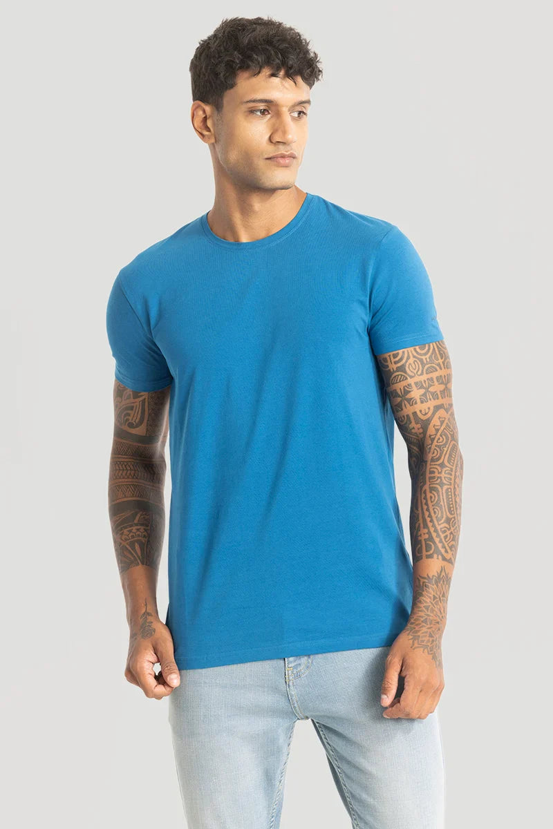 Royal Blue Plain T-Shirt