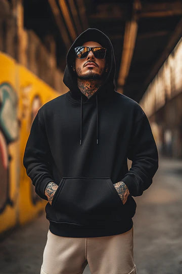 Regular Hoodie Black