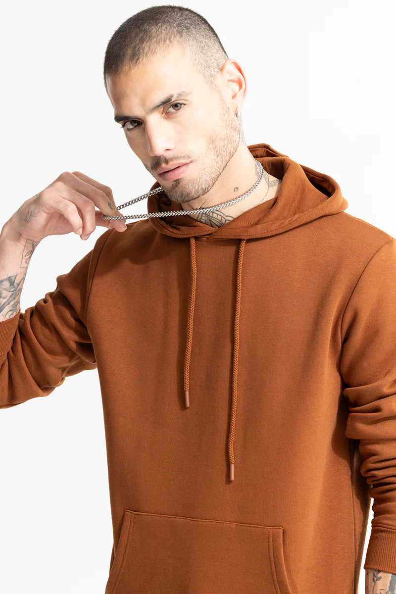 Brown Unisex Hoodie