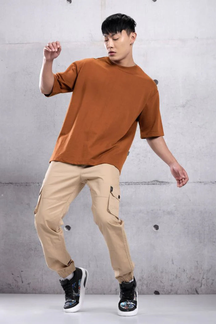 Brown Oversize T-Shirt