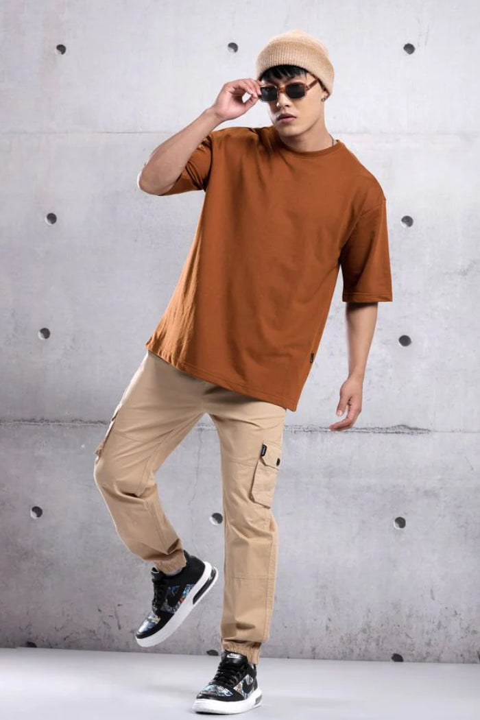 Brown Oversize T-Shirt