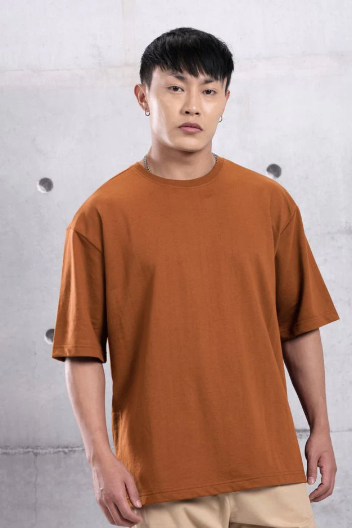 Brown Oversize T-Shirt