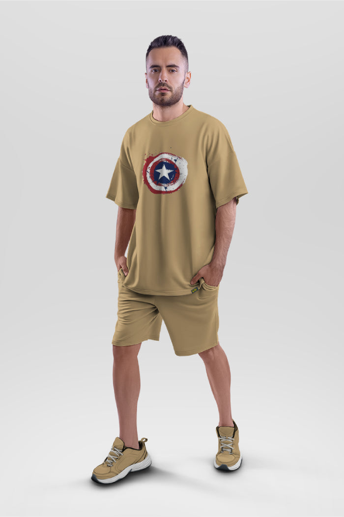 Captain Shield Cord Set for Men