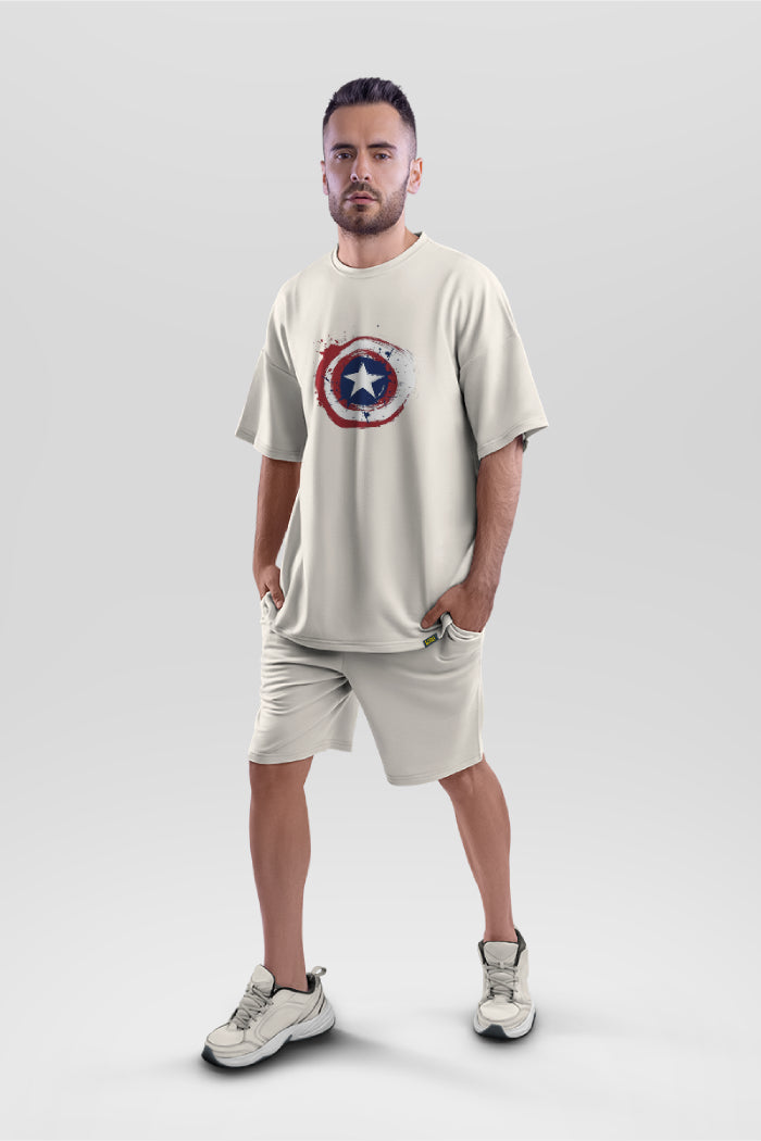 Captain Shield Cord Set for Men