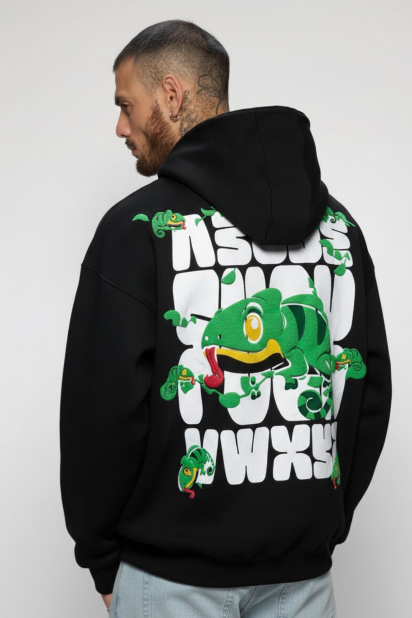 Forest Vibe Chameleon Hoodie for Men