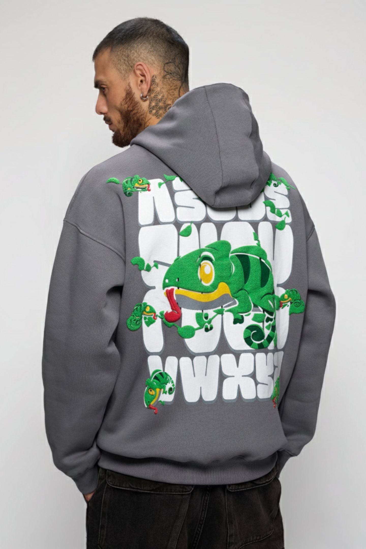 Forest Vibe Chameleon Hoodie for Men