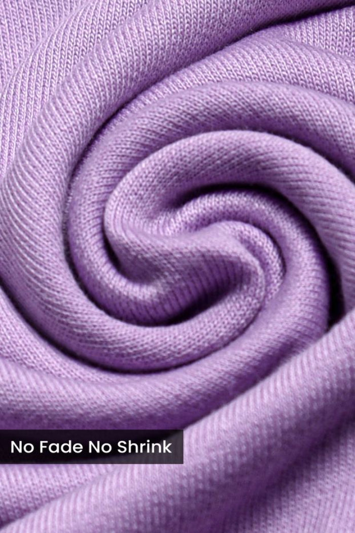 French Lilac Oversize T-Shirt-1