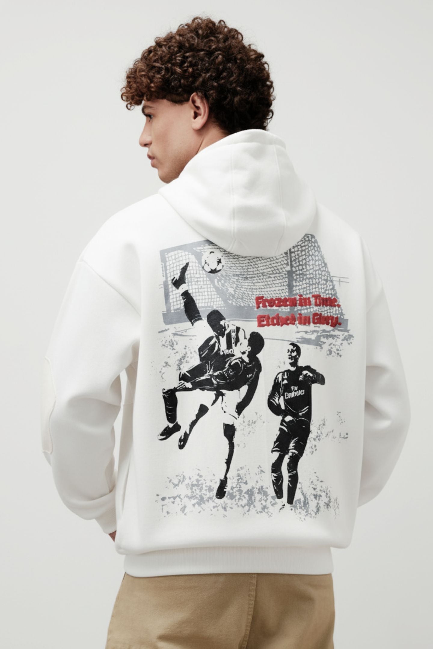 Frozen in Time Etched in Glory - Printed Hoodie