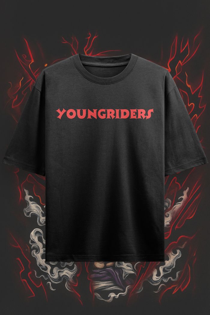 Gear 5 Luffy Oversized T-Shirt – Fire Aura Anime Streetwear