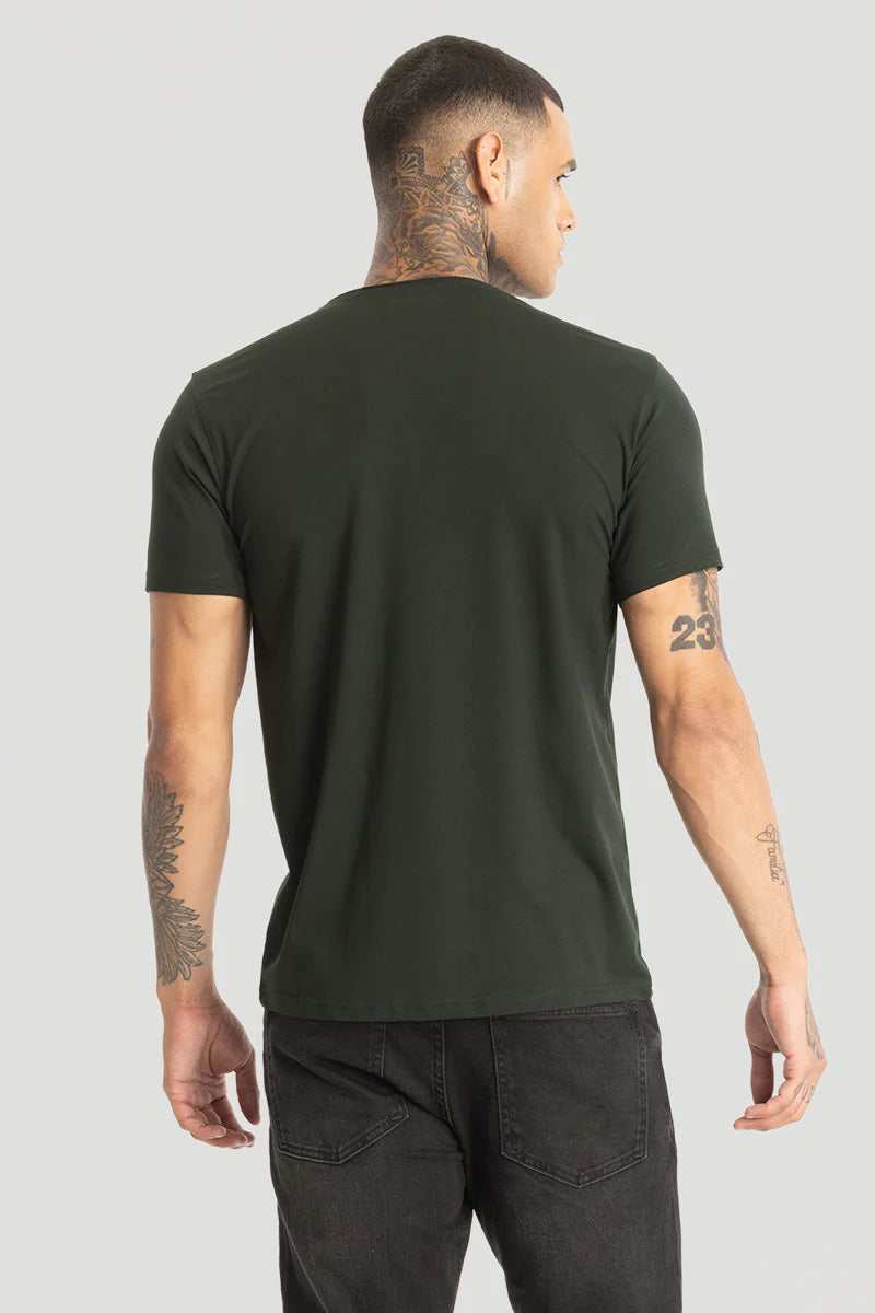 Green Plain T-Shirt