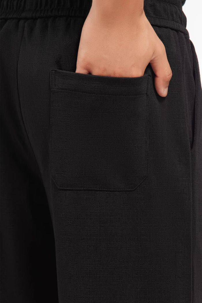 Men’s Black Cotton Shorts