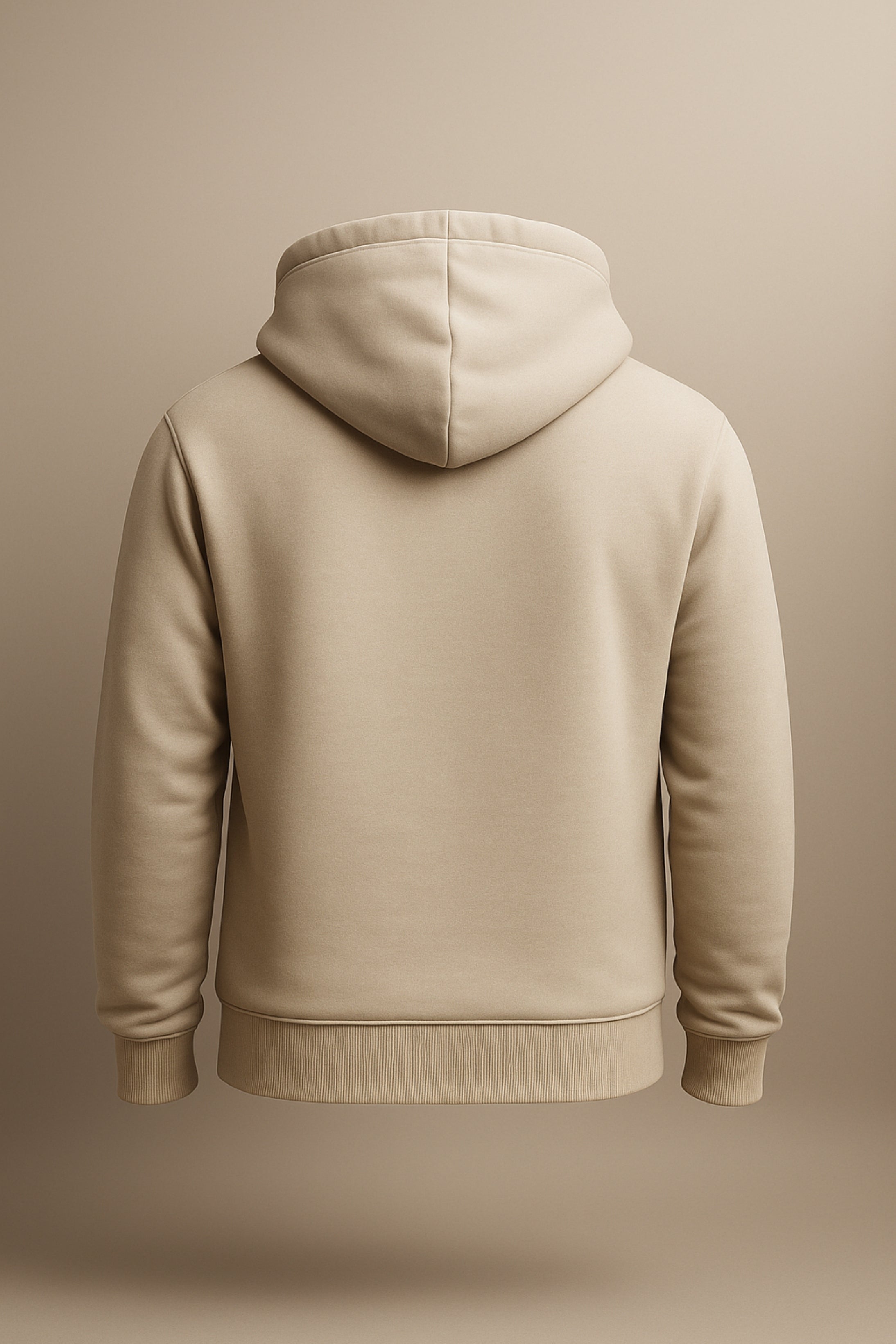 Beige Unisex Hoodie