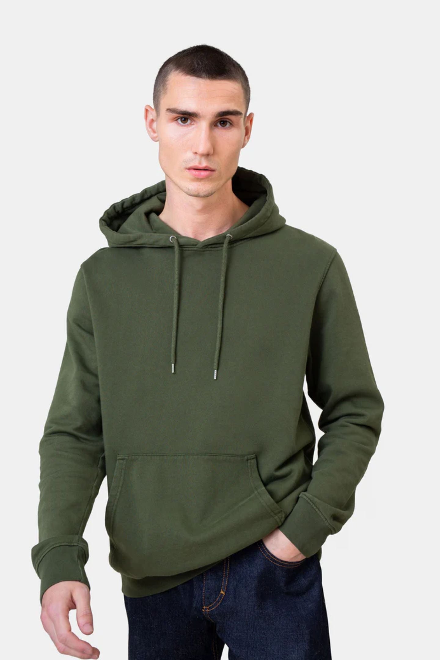 Olive Green Unisex Hoodie