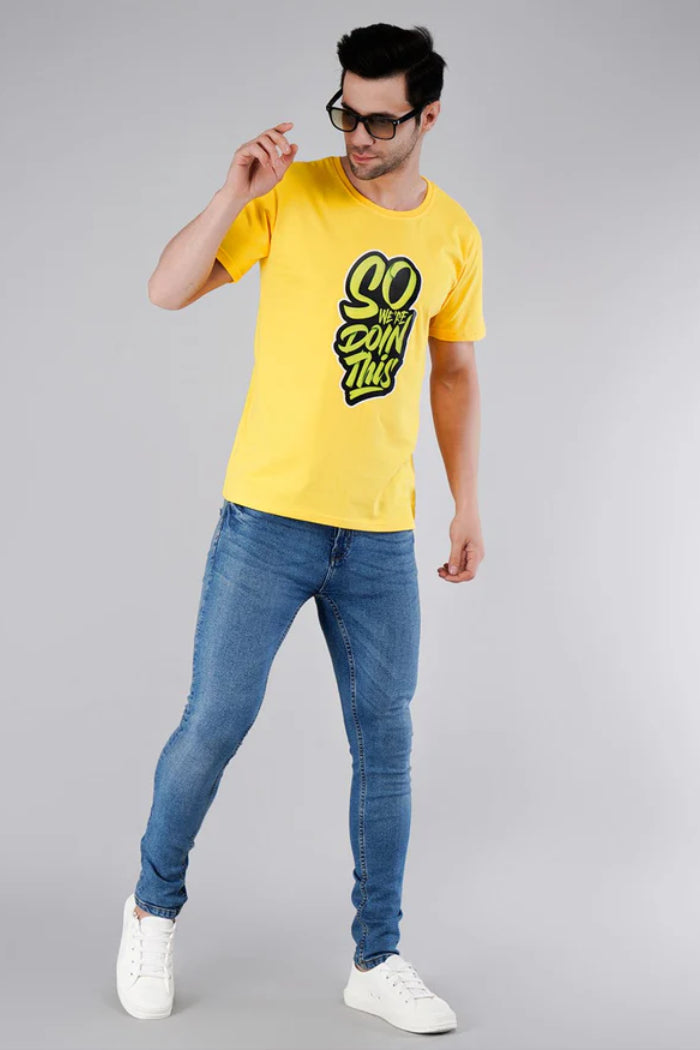 So We Are Doing This Printed T-shirt