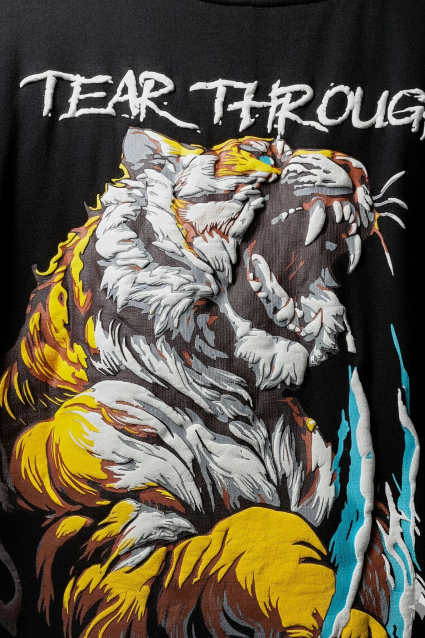 Tear Through Tiger Hoodie for Men