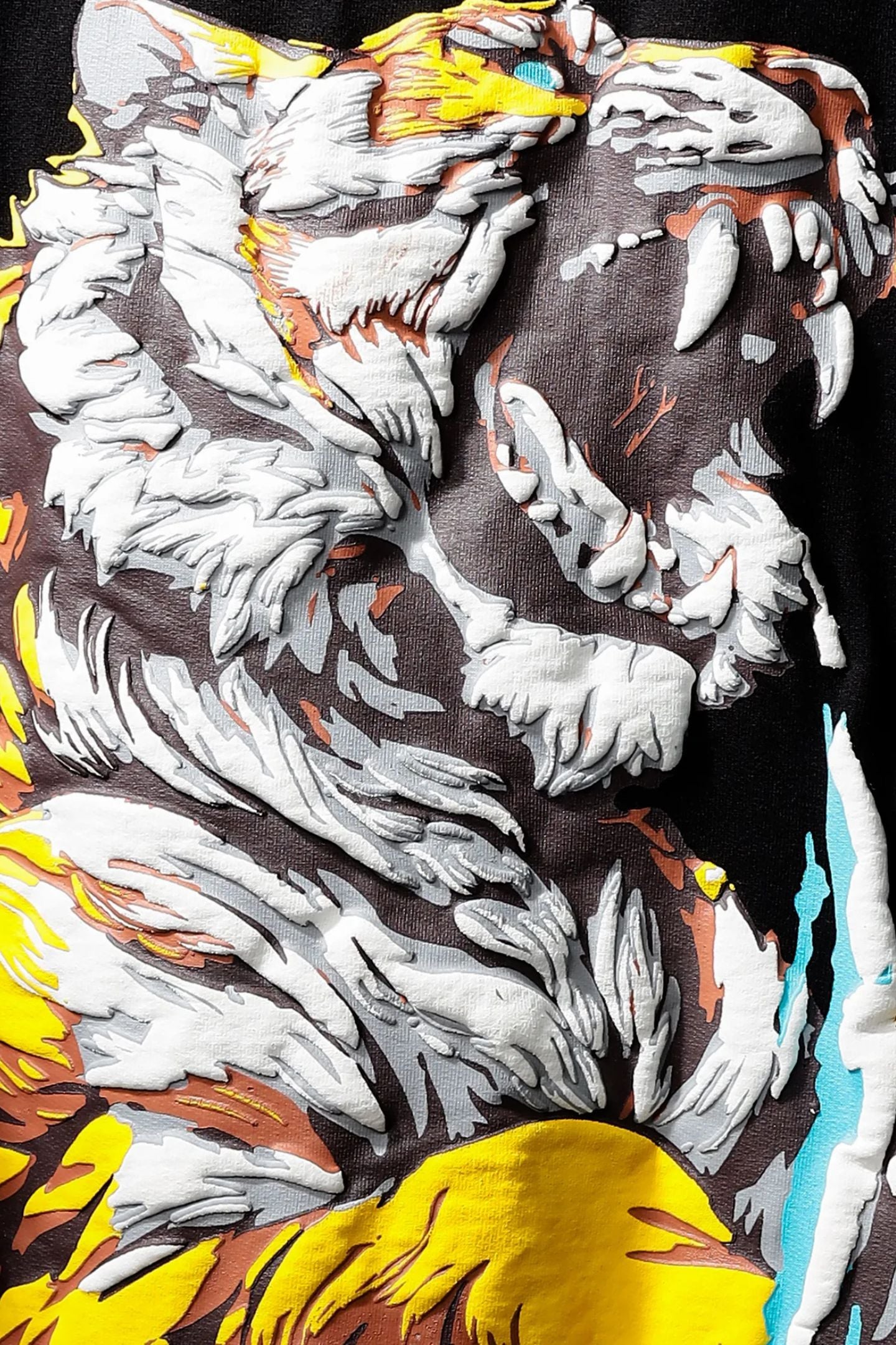 Tear Through Tiger Hoodie for Men