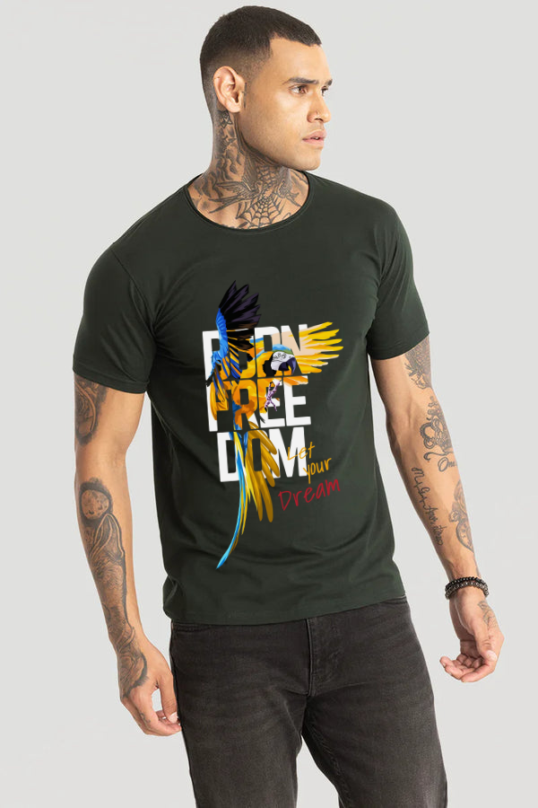 Freedom printed T-Shirt-Light
