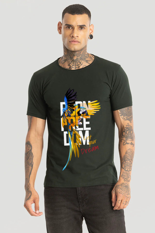 Freedom printed T-Shirt-Light