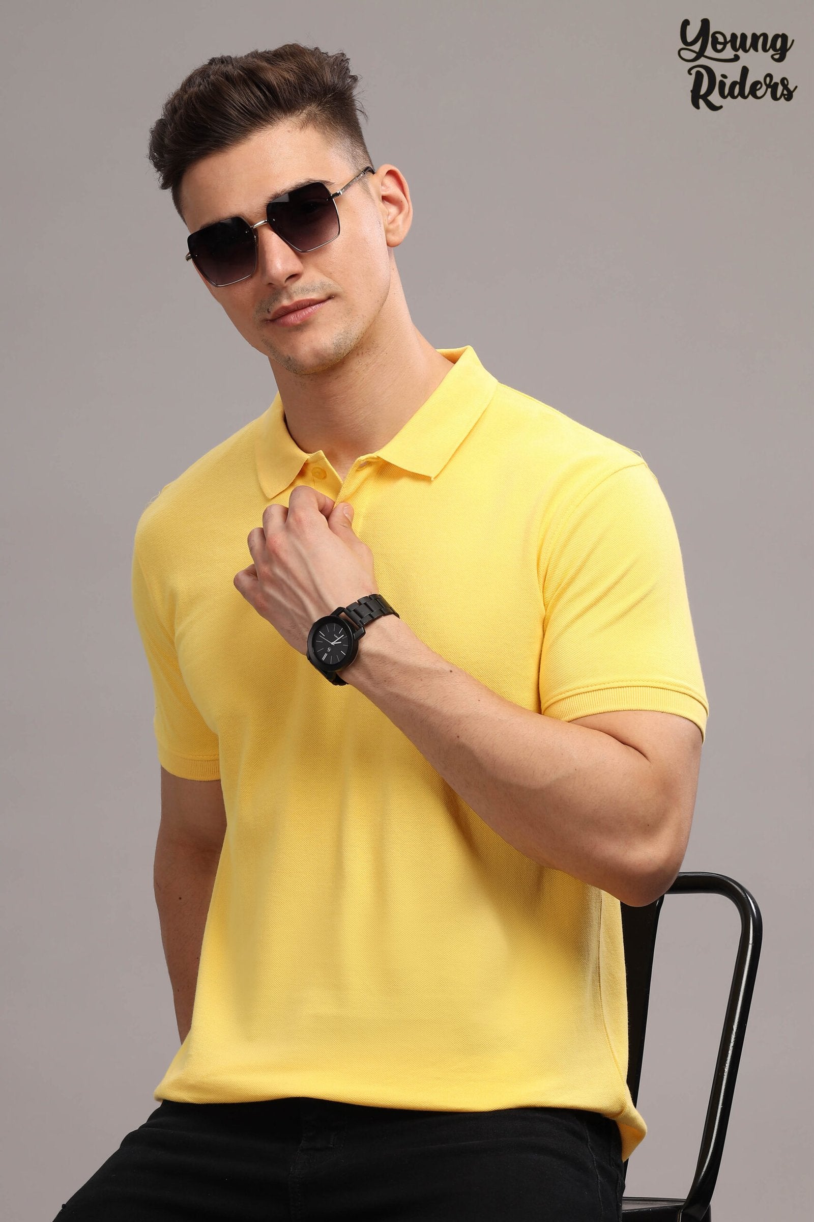 Yellow Polo T-Shirt