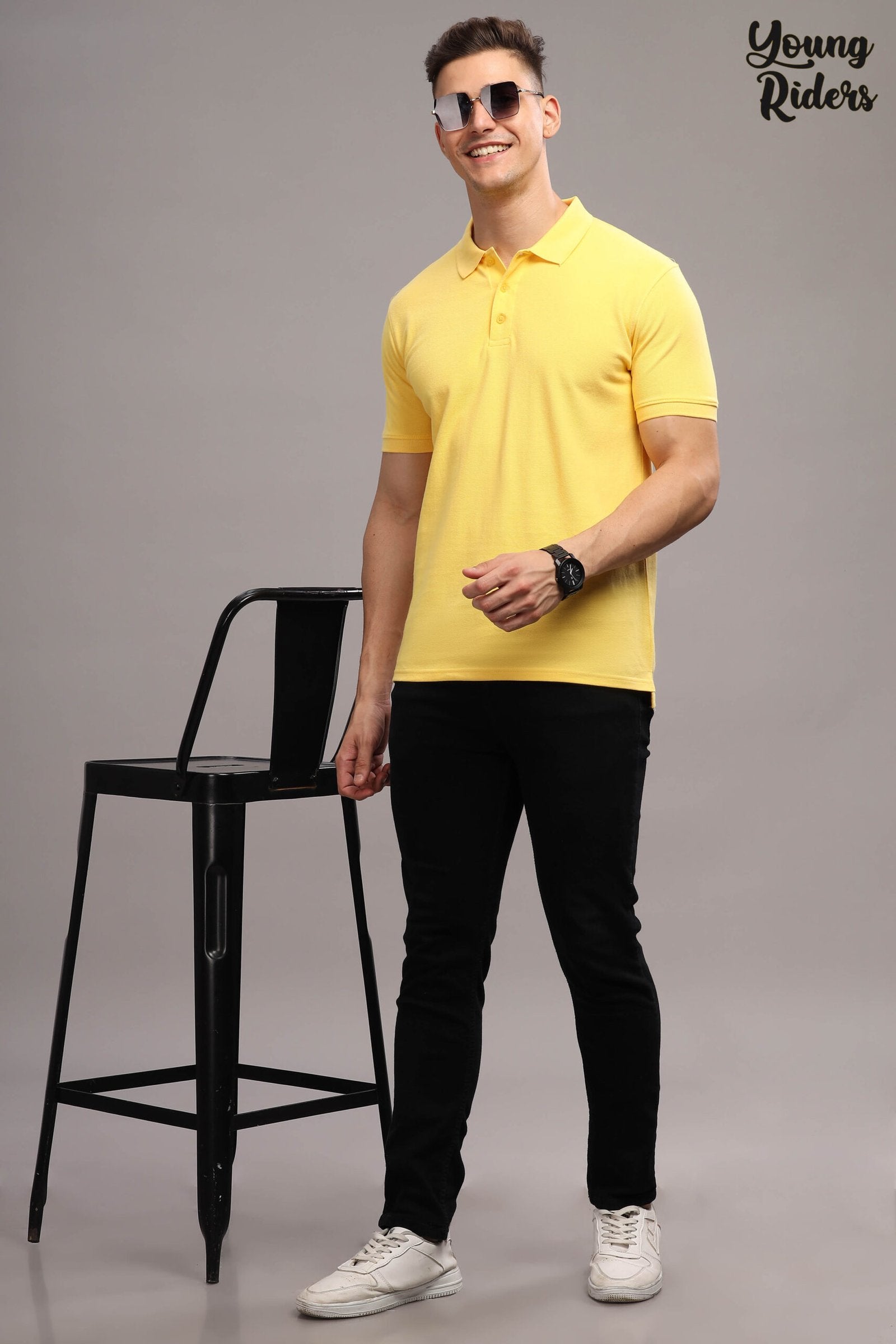 Yellow Polo T-Shirt