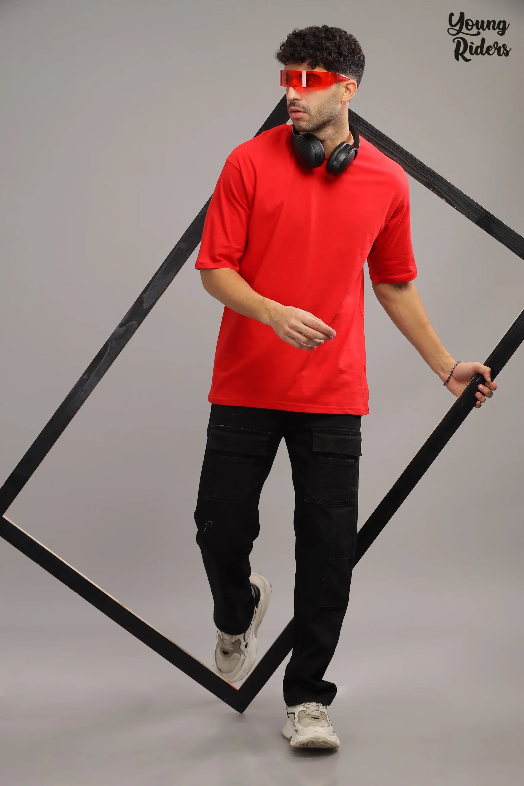 Red Oversize T-Shirt