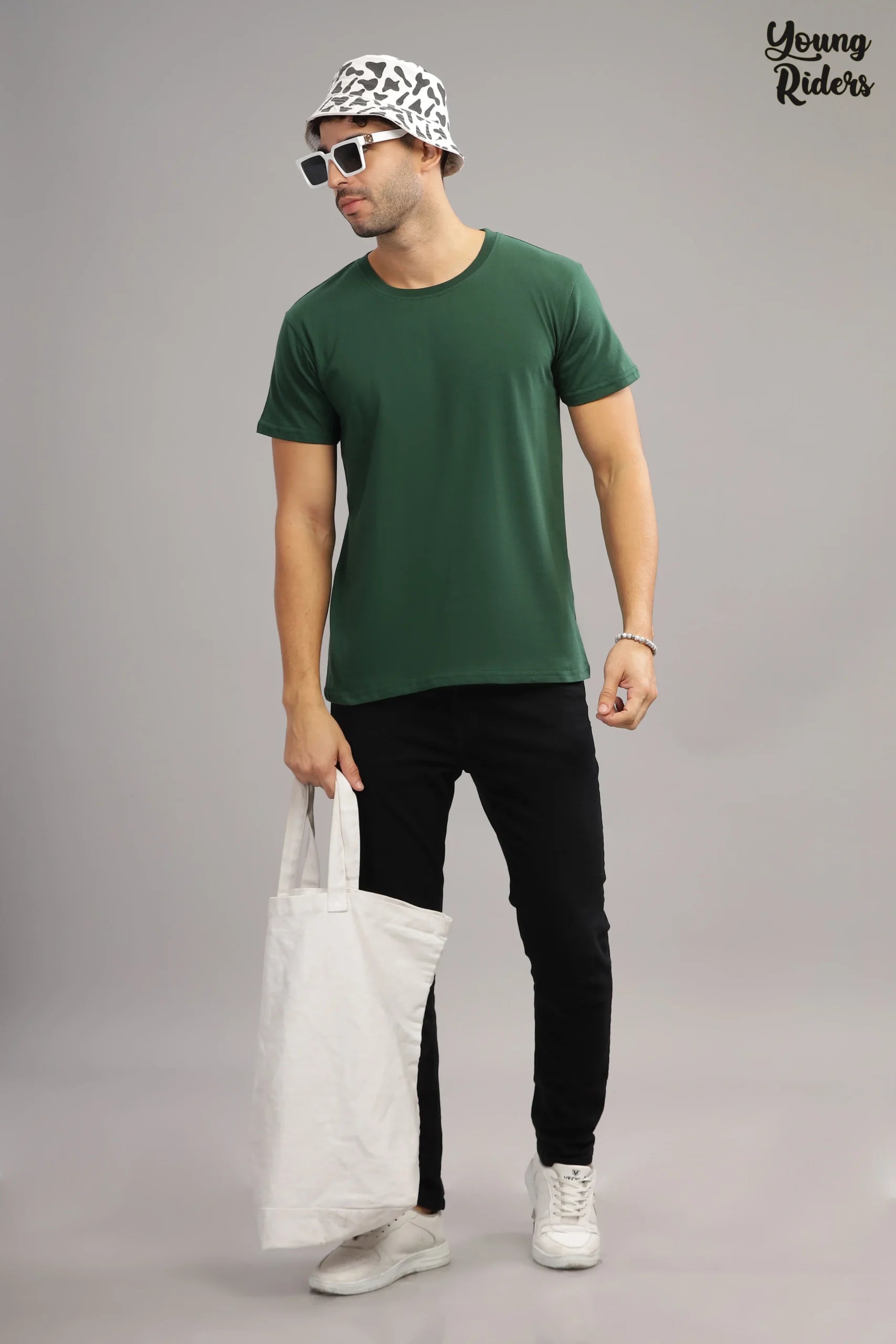 Olive Plain T-Shirt