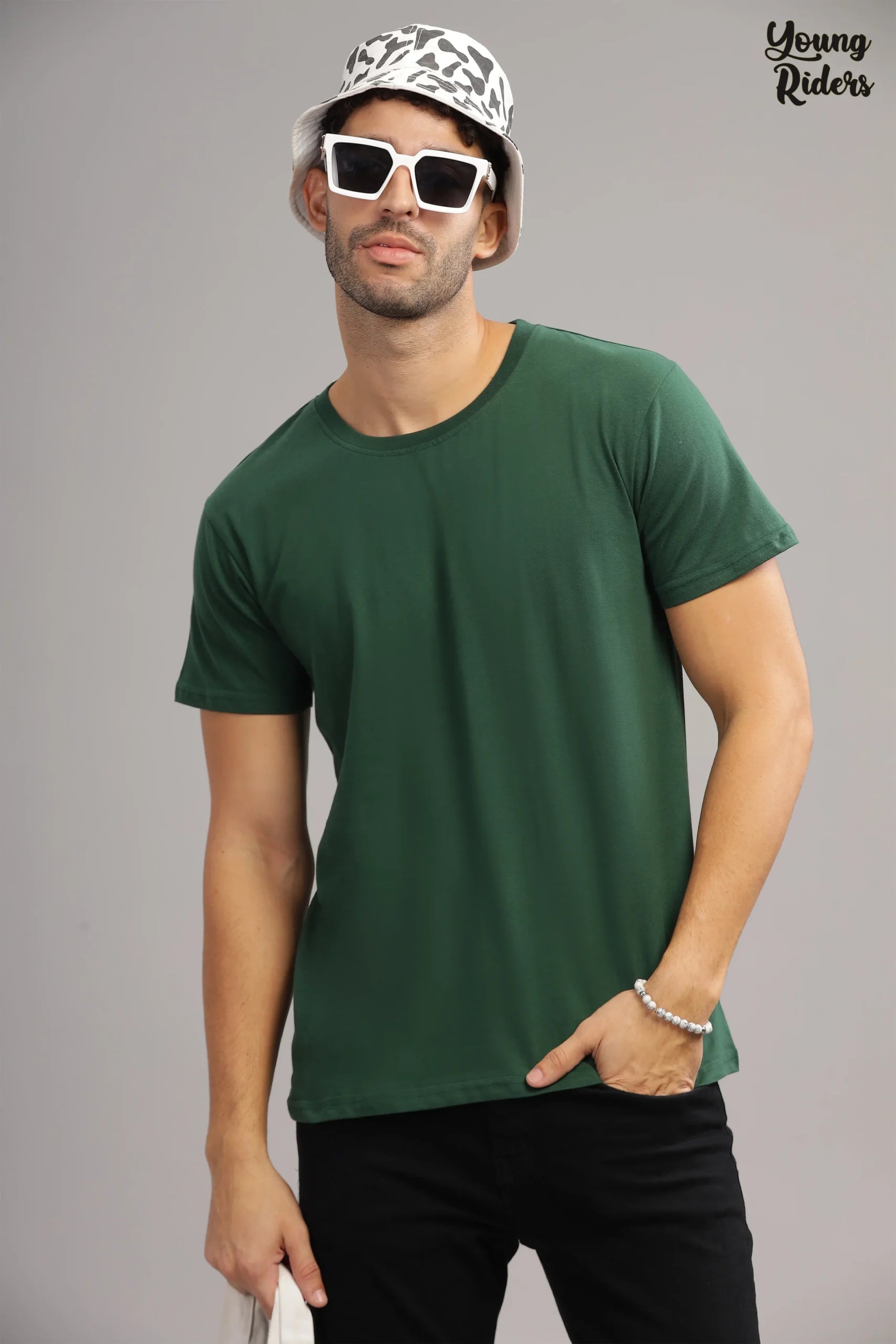 Olive Plain T-Shirt