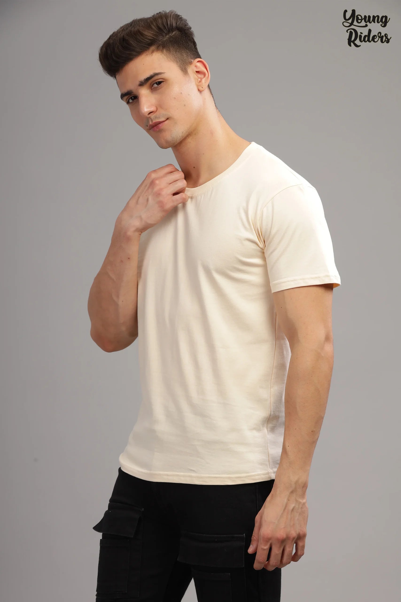 Bleach White Plain T-Shirt