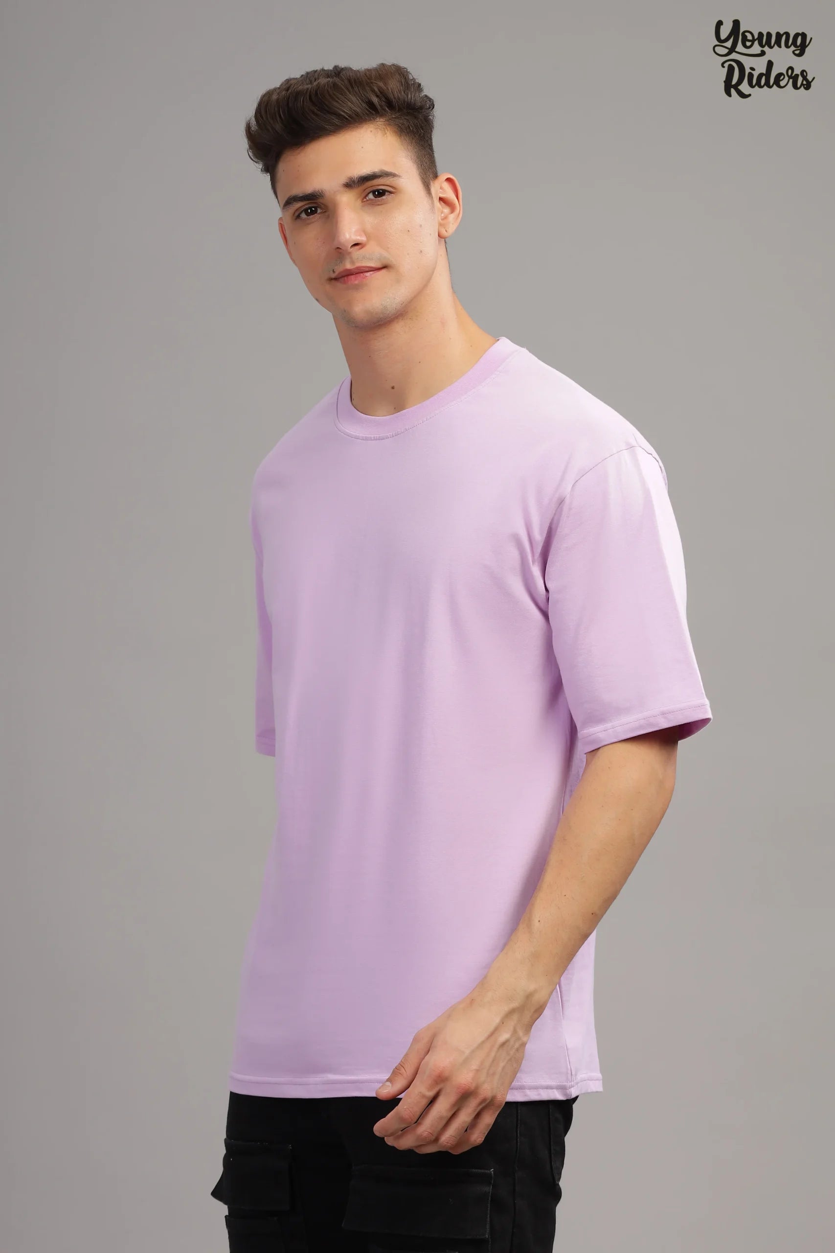 French Lilac Oversize T-Shirt