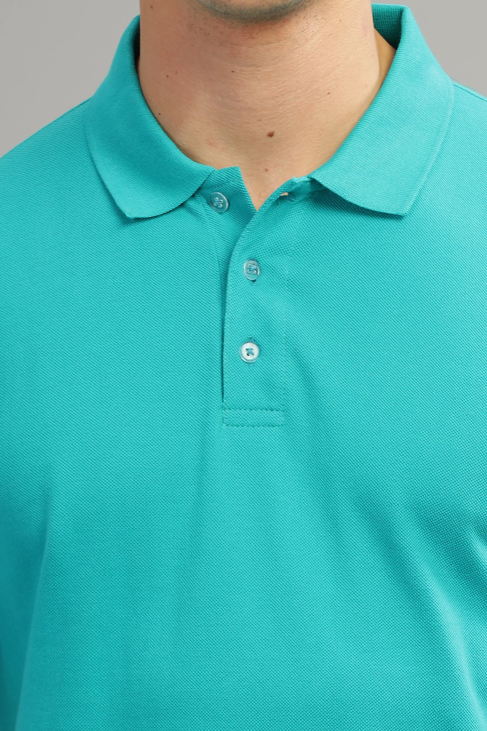 Medium Turquoise Polo T-Shirt