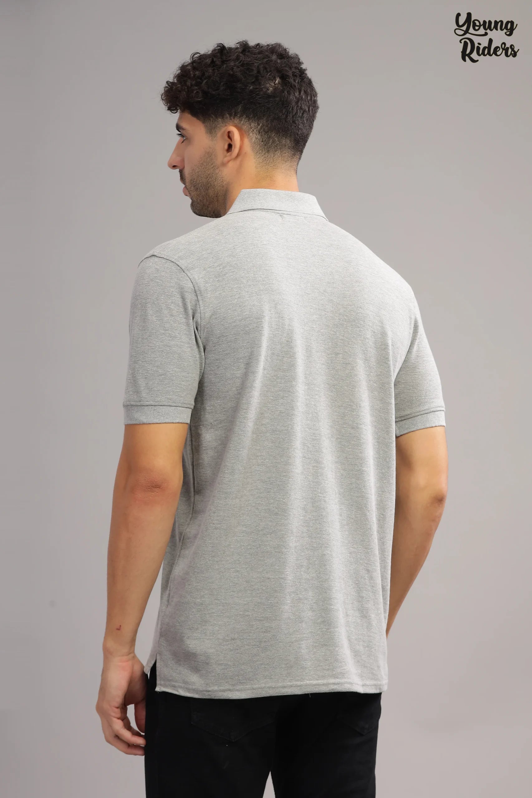 Grey Polo T-Shirt