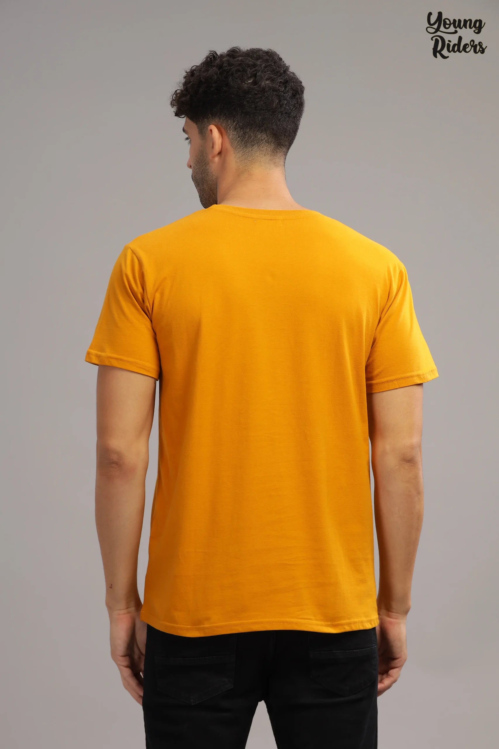 Orange Plain T-Shirt