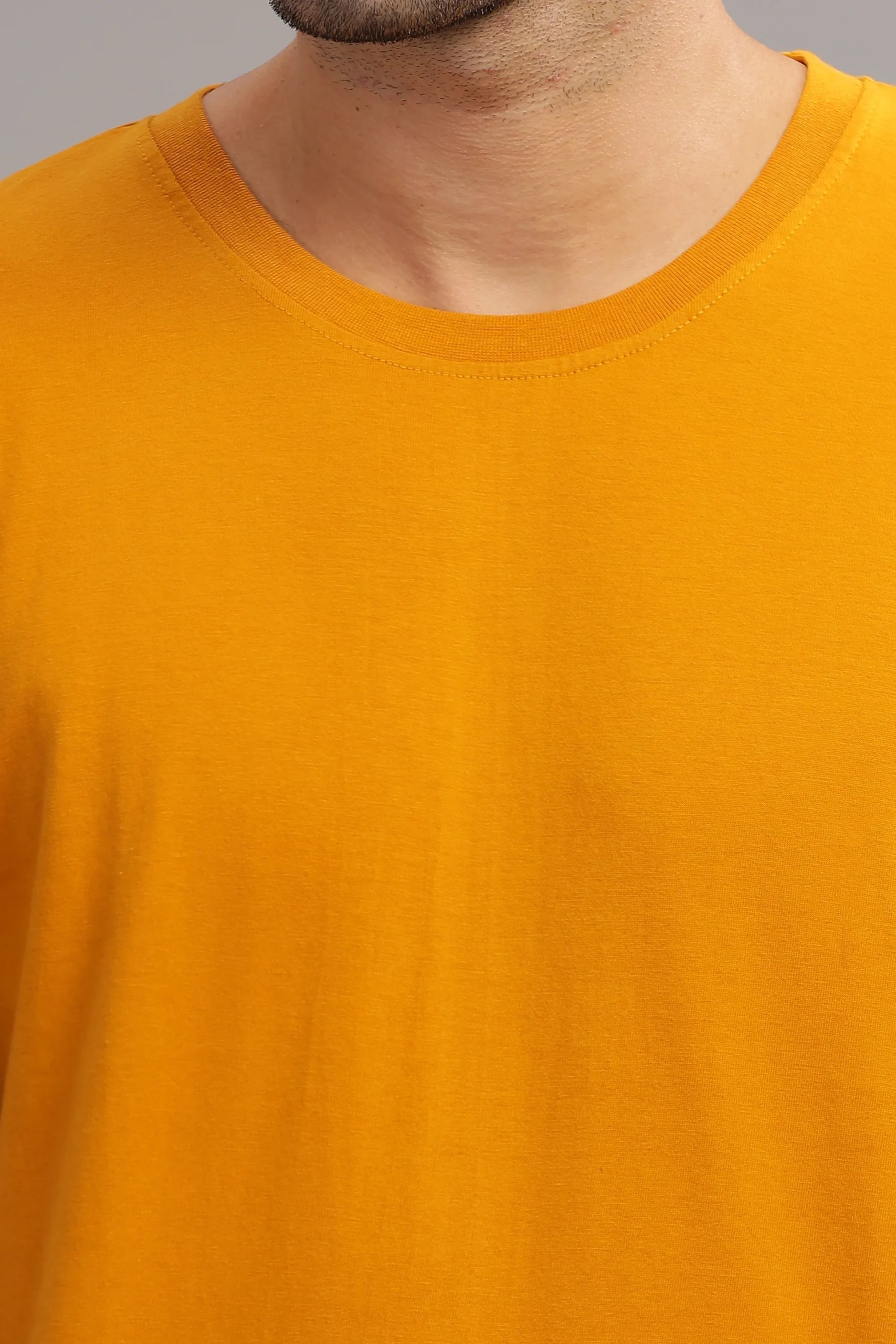 Orange Plain T-Shirt