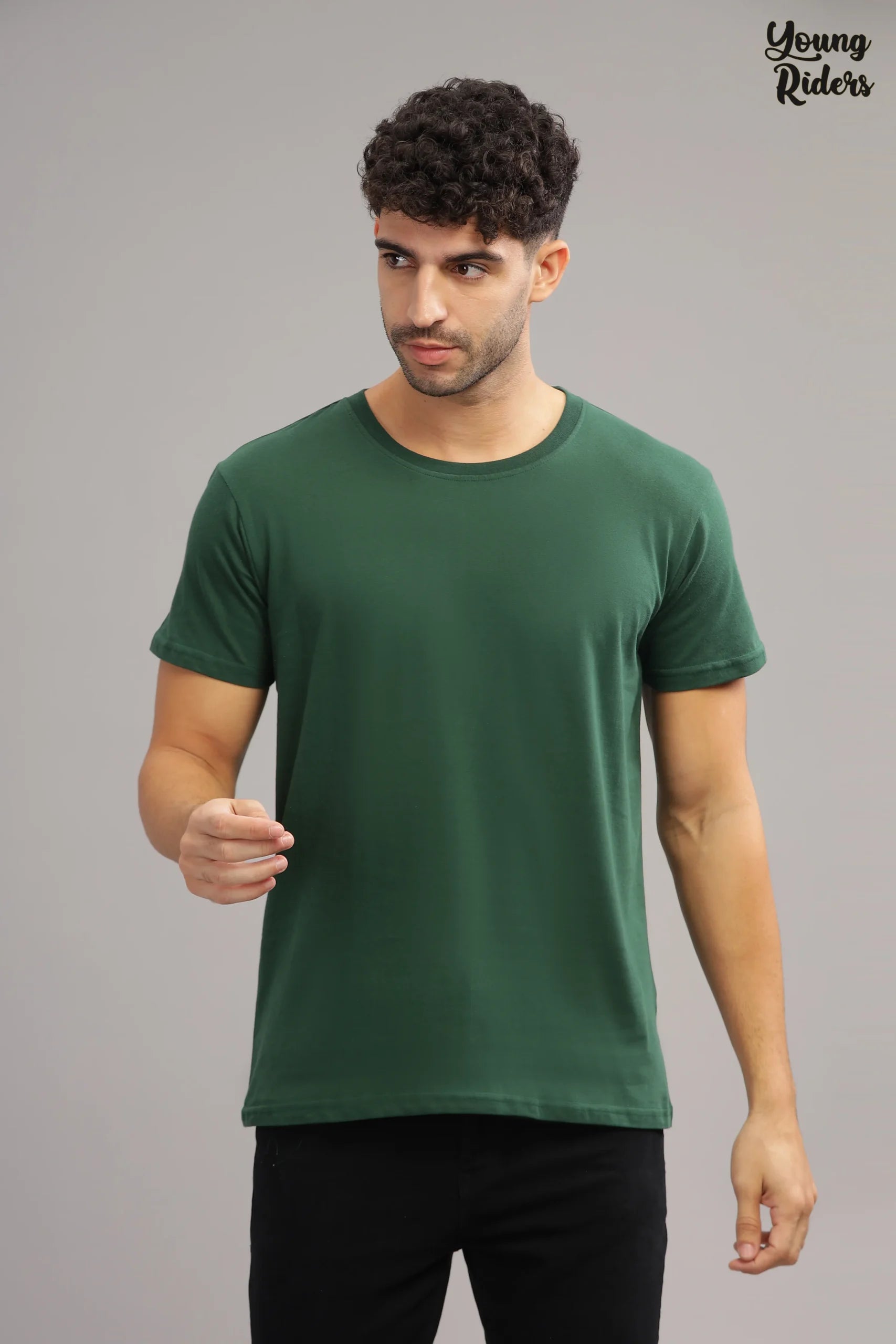 Olive Plain T-Shirt