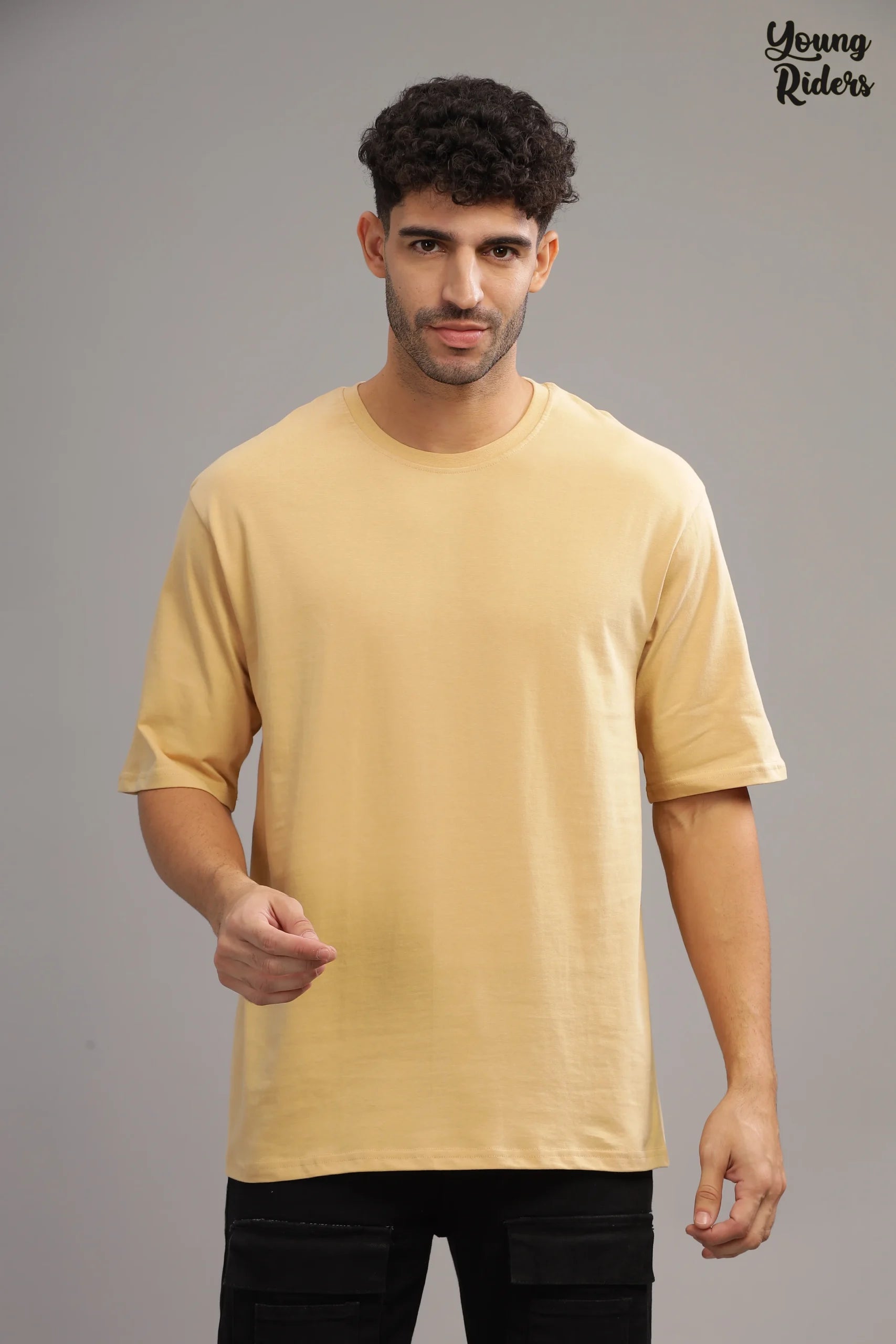 Burly Wood Oversize T-Shirt-2