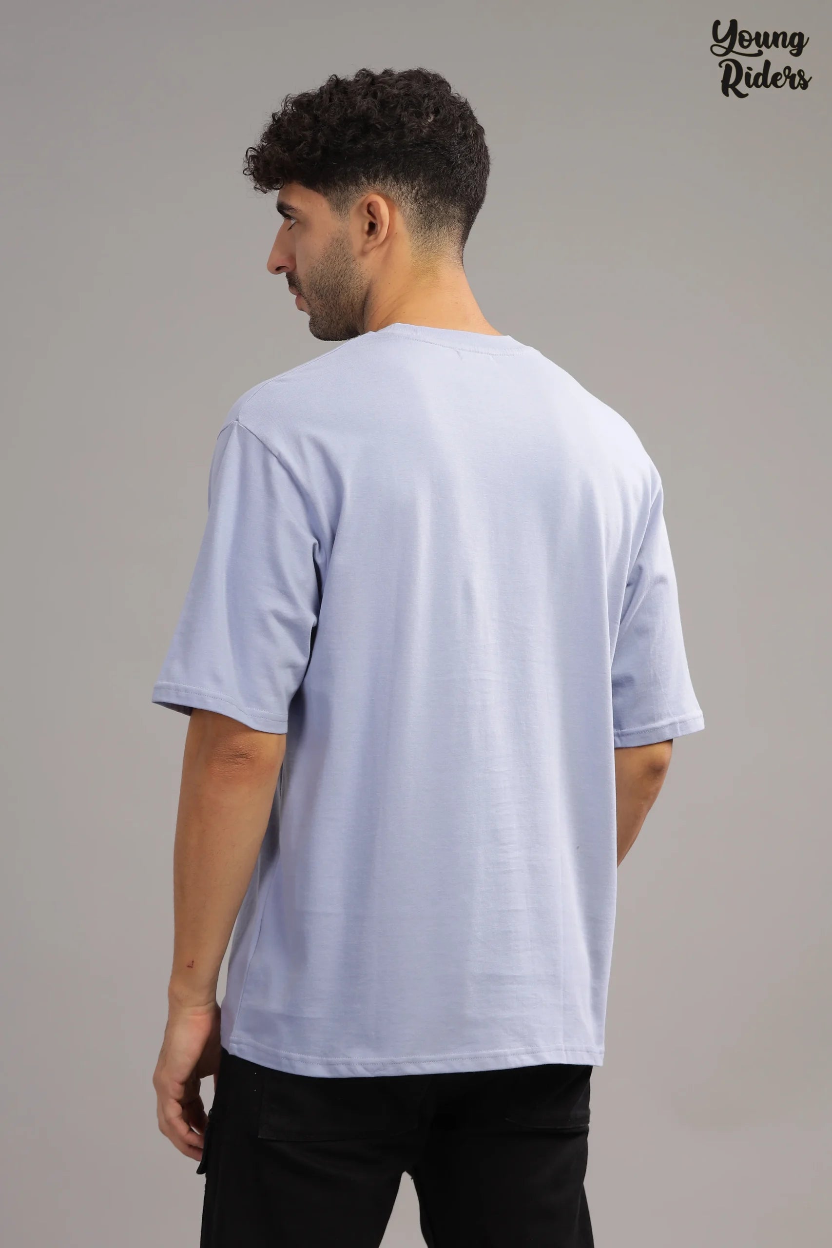 Lavender Grey Oversize T-Shirt