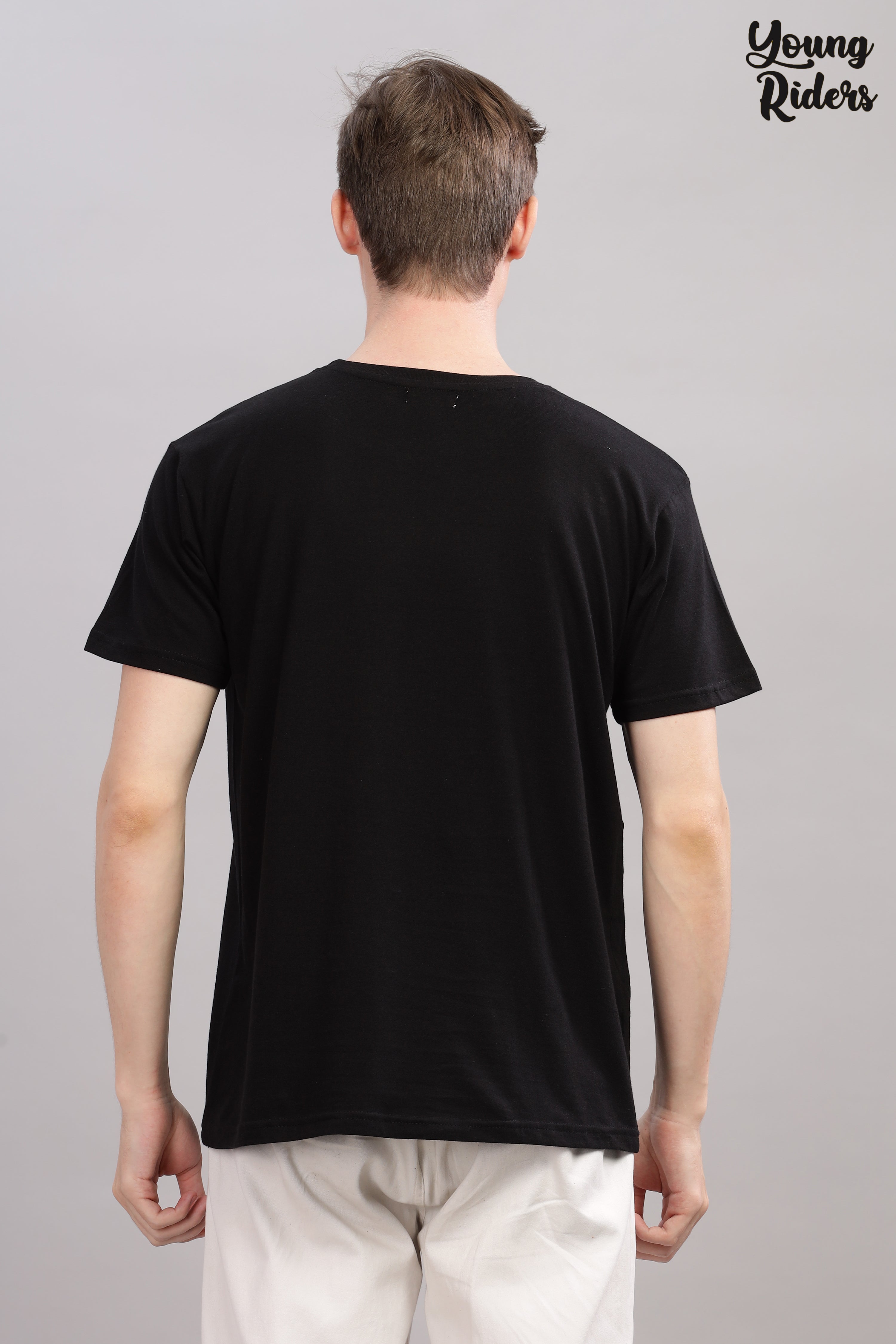 Black - Hiking Printed T-shirt