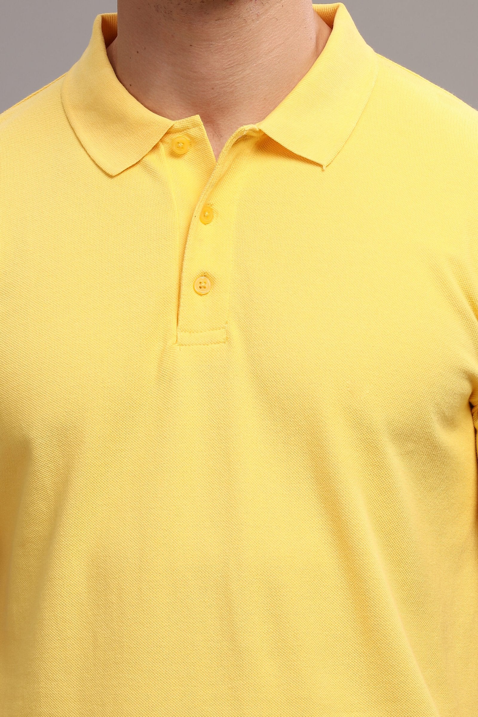 Yellow Polo T-Shirt