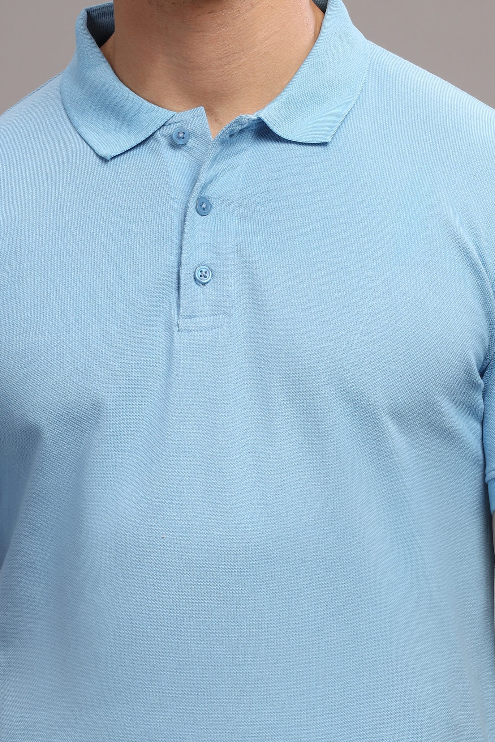 Sky Blue Polo T-Shirt