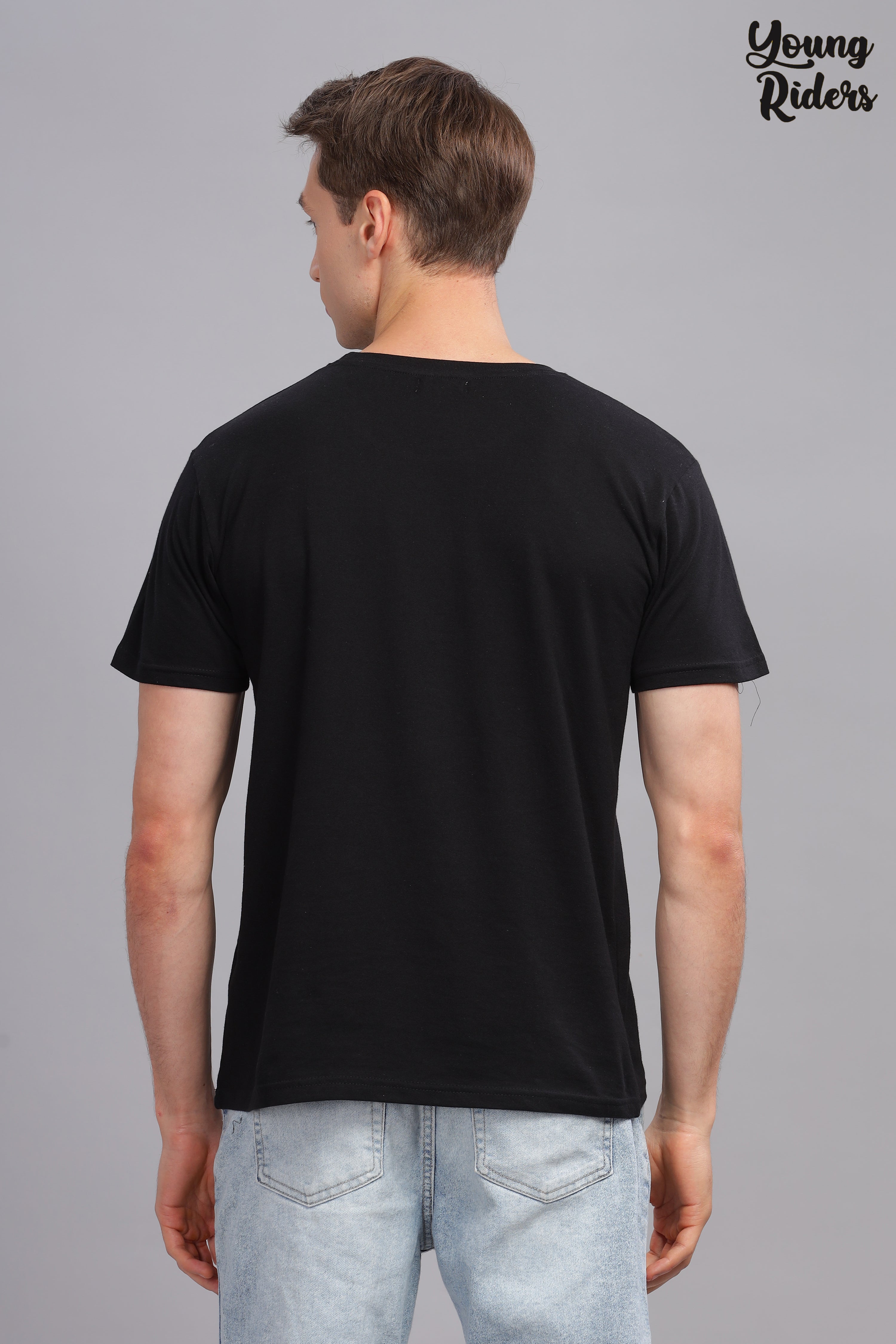 Black - Youngrider Printed T-shirt