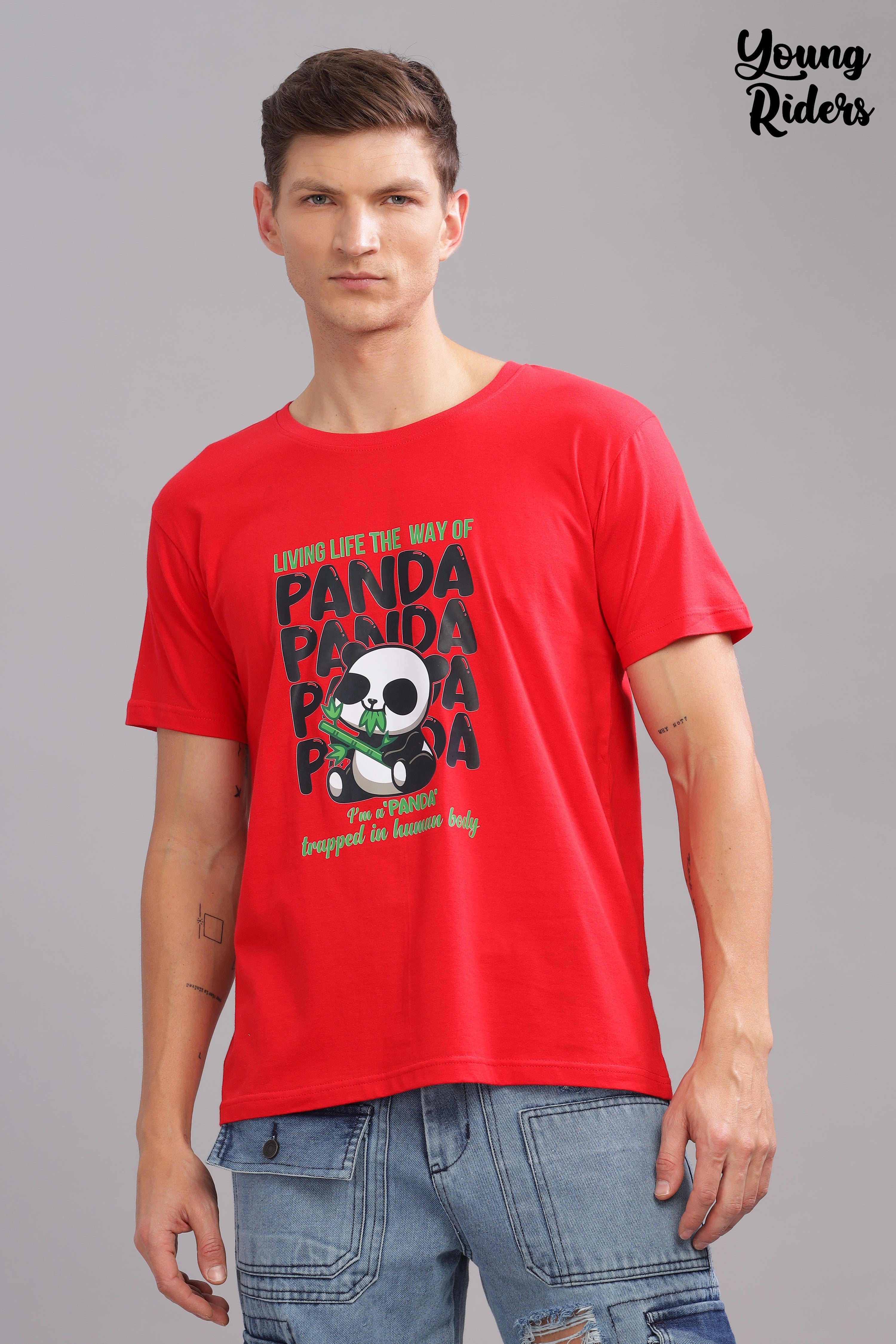 Red-Panda Printed T-shirt