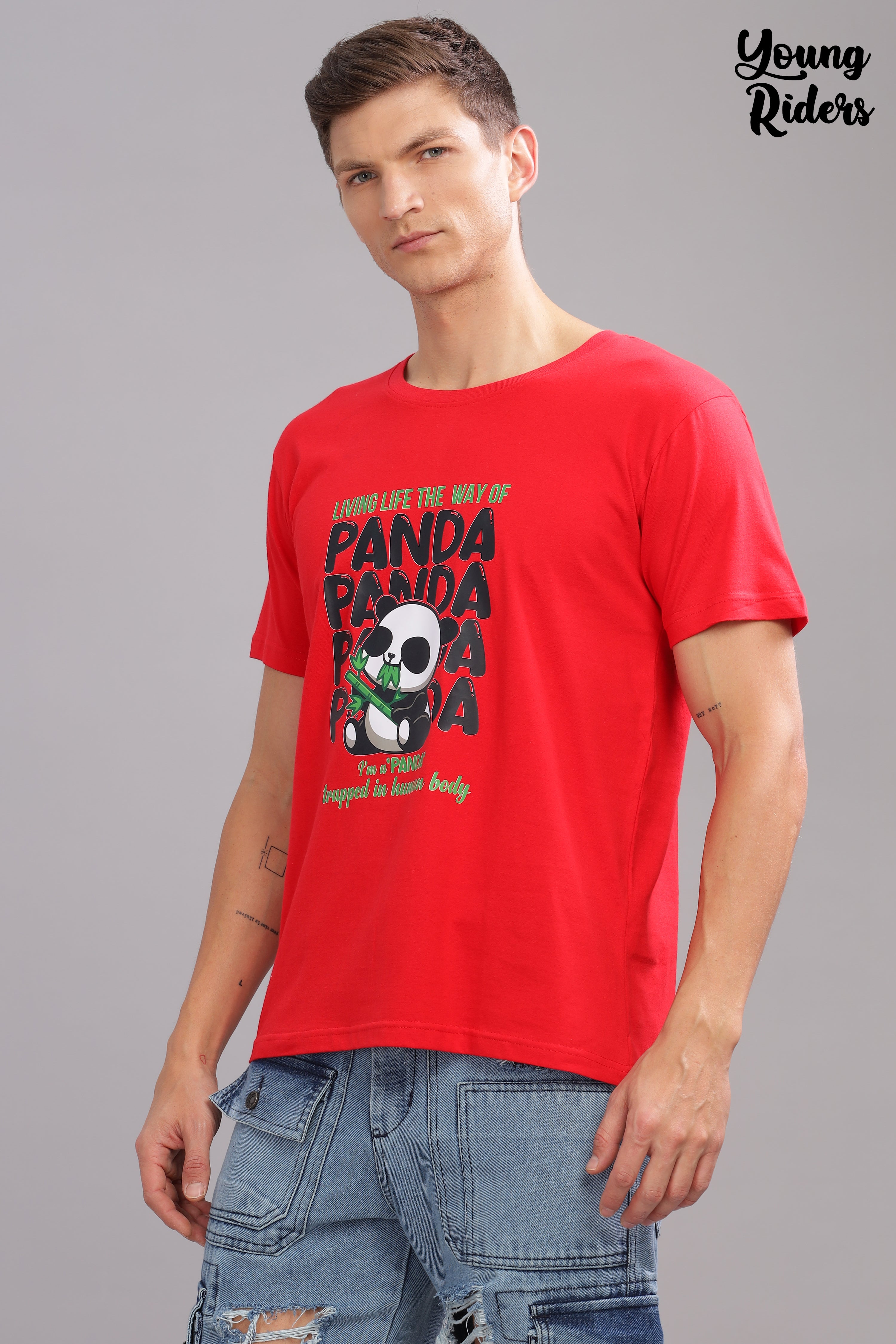 Red-Panda Printed T-shirt