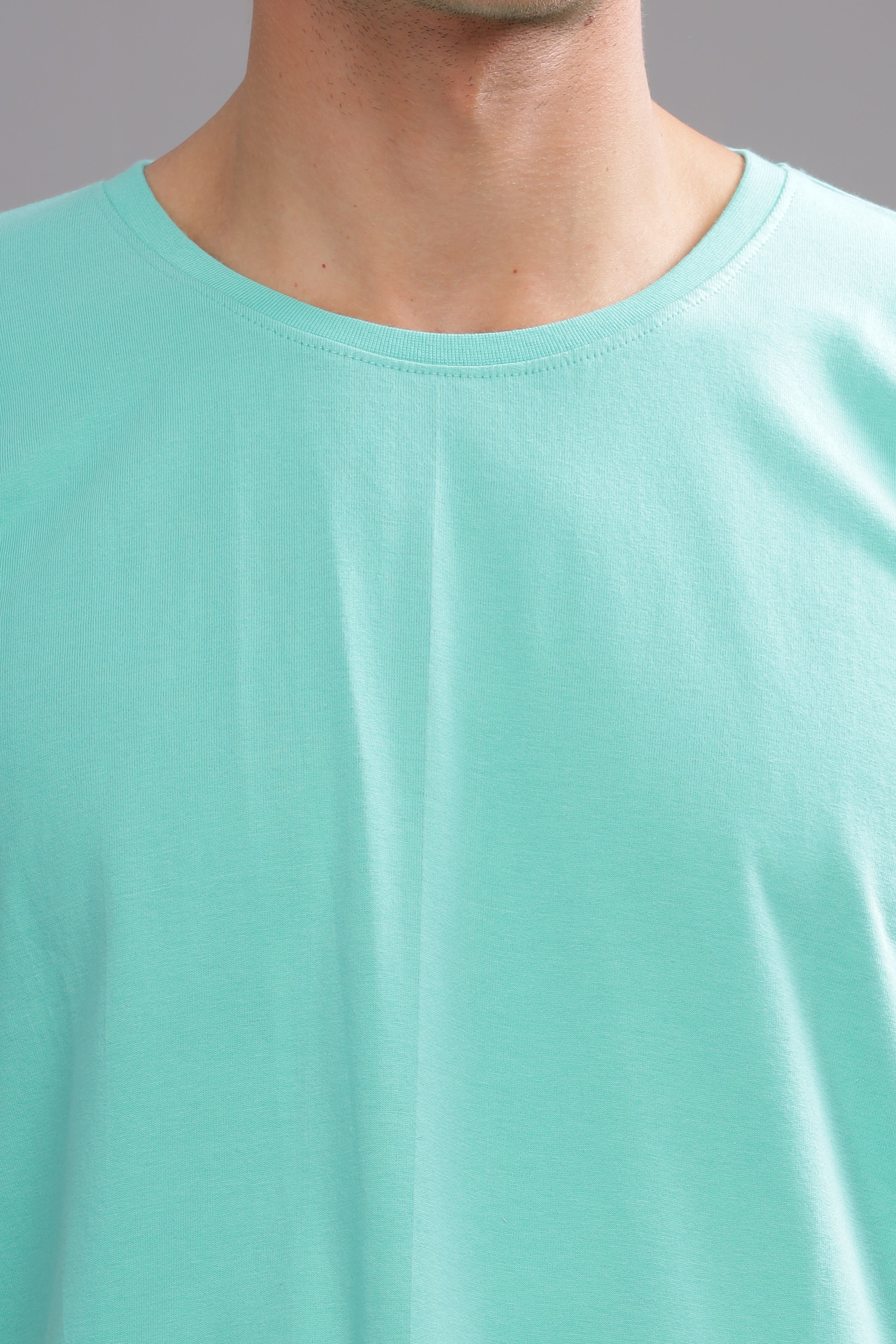 Tiffany Blue Plain Regular T-Shirt