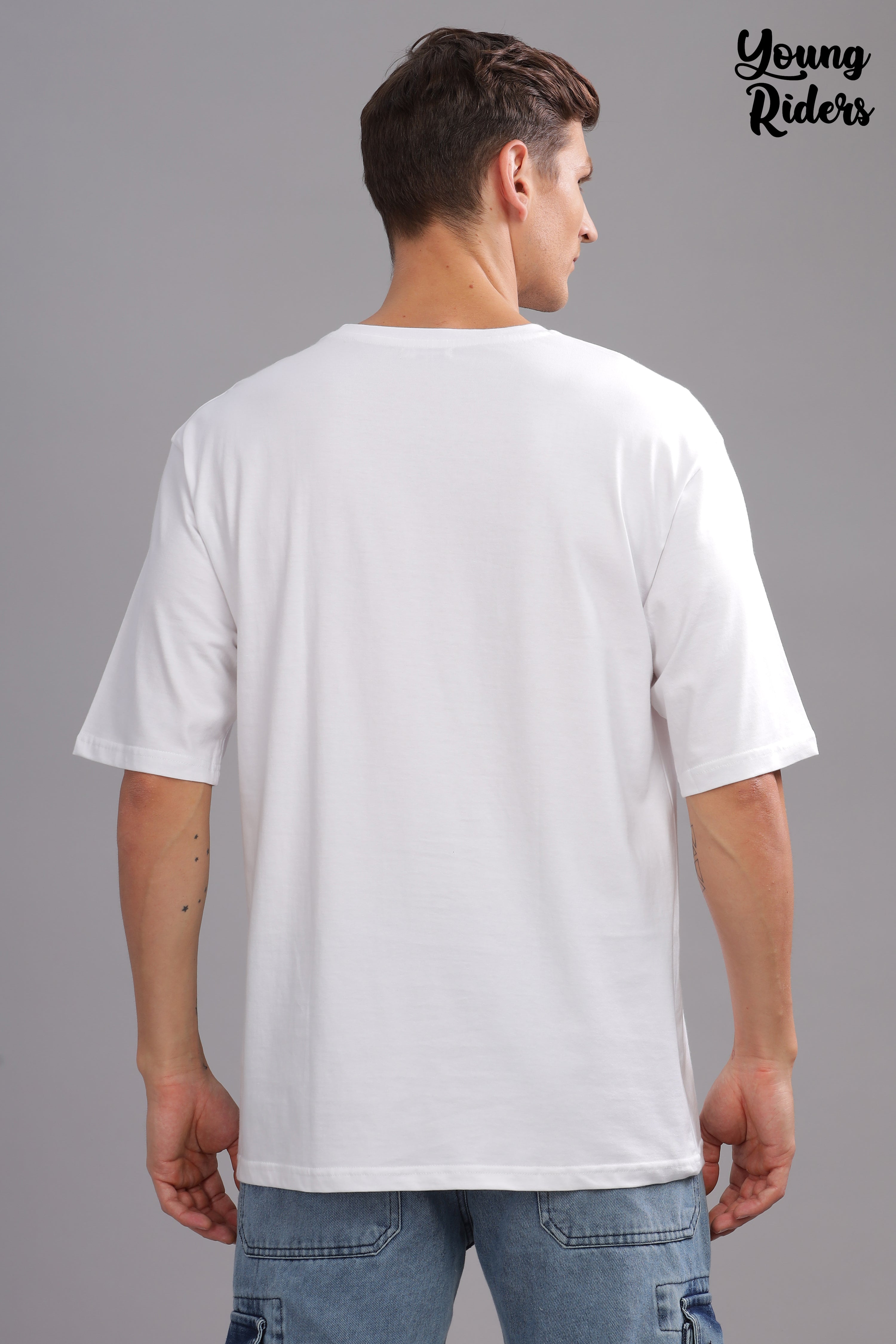 White Plain Oversized T-Shirt