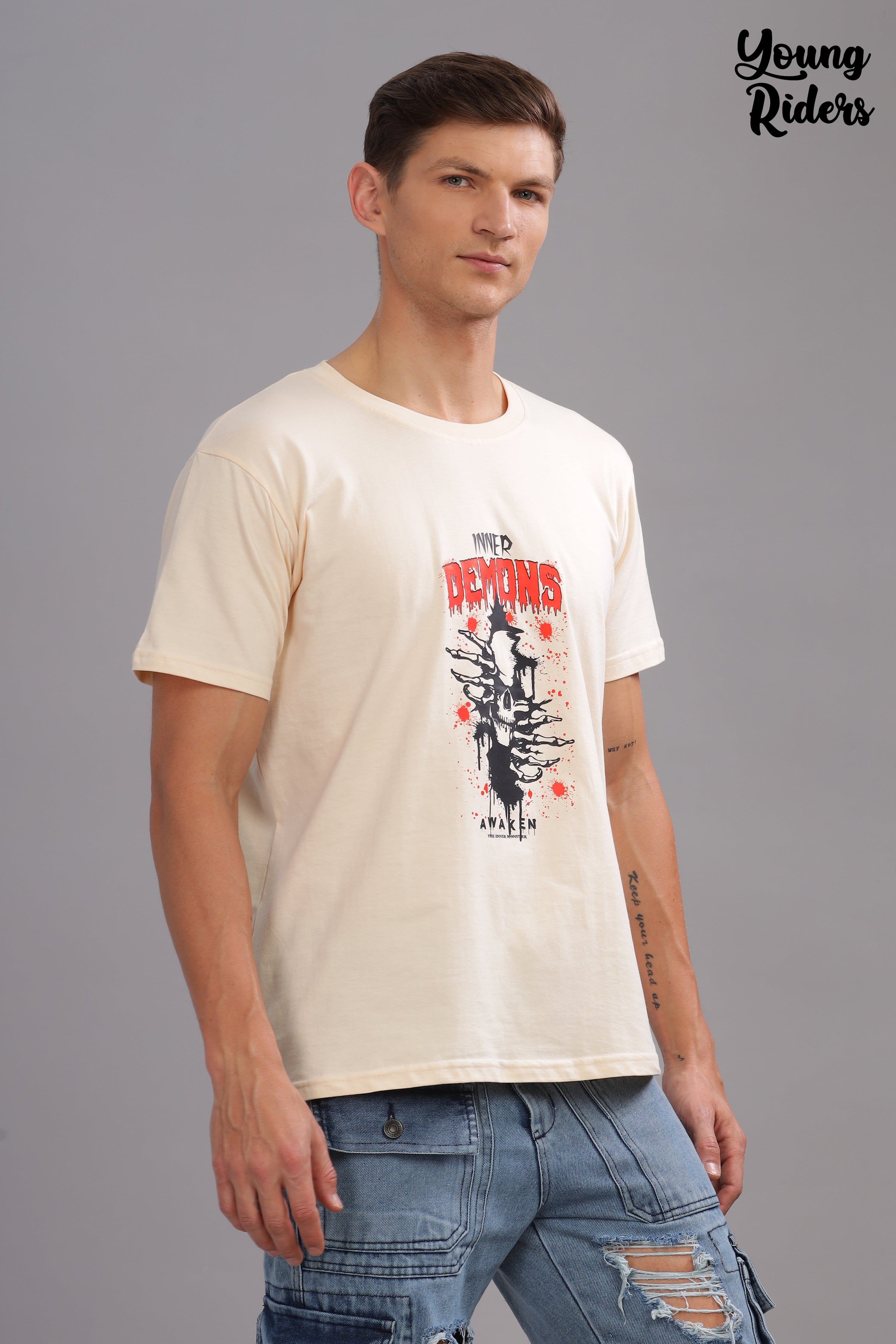 Off-White - Demon Printed T-shirt